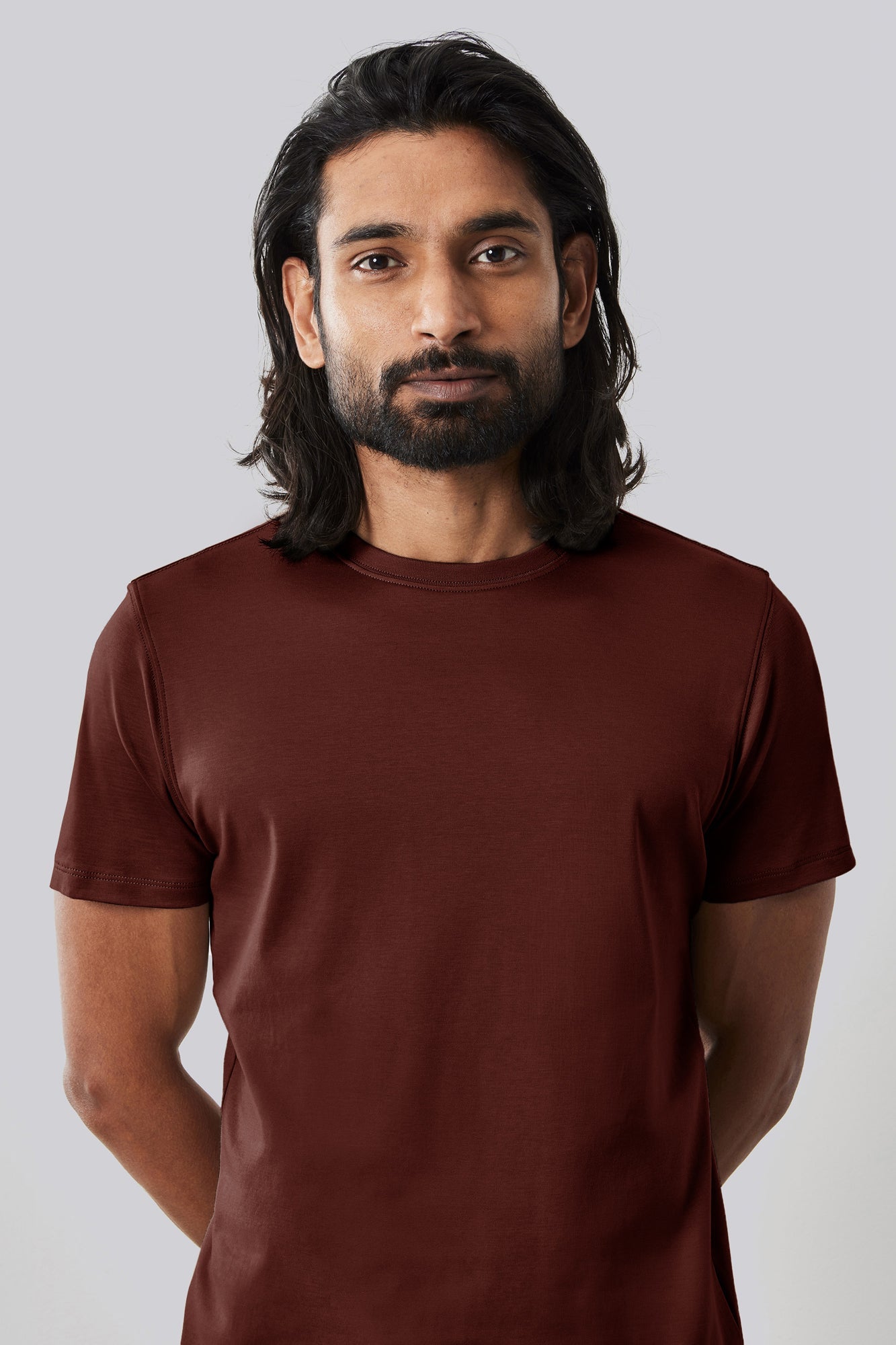 T-Shirt pour homme par Robert Barakett | Georgia 23336 Rouge Foncé | Machemise.ca, vêtements mode pour hommes