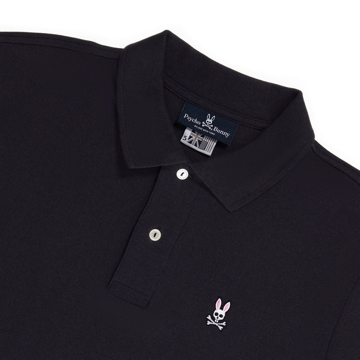 Polo pour homme par Psycho Bunny | Classic B6K001ARPC Marine | Machemise.ca, vêtements mode pour hommes