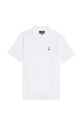 Polo pour homme par Psycho Bunny | Classic B6K001ARPC Blanc | Machemise.ca, vêtements mode pour hommes