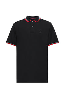 Polo pour homme par Psycho Bunny | Oak City/B6K106E200 Noir | Machemise.ca, inventaire complet de la marque Au Noir