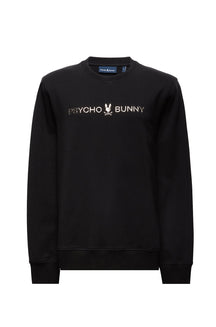 Chandail manches longues pour homme par Psycho Bunny | Laveta/B6S159E200 Noir | Machemise.ca, inventaire complet de la marque Au Noir