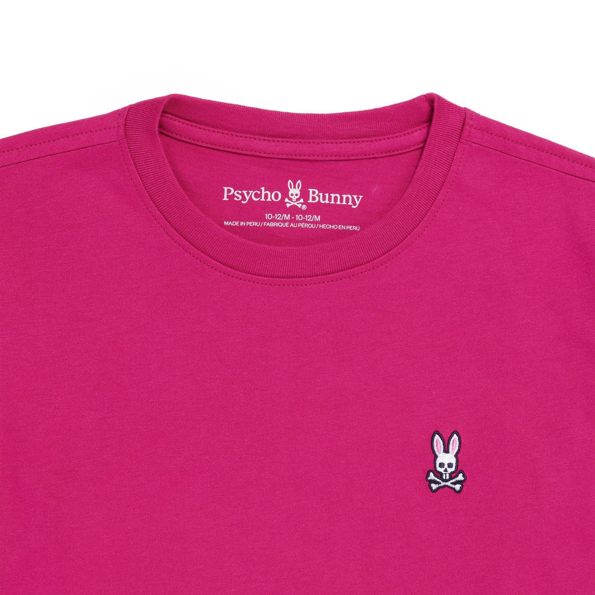 T-Shirt pour homme par Psycho Bunny | Classic B6U014CRPC Baies sauvages | Machemise.ca, vêtements mode pour hommes