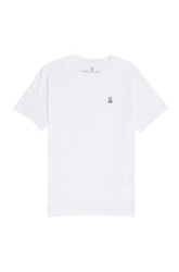 T-Shirt pour homme par Psycho Bunny | Classic B6U014CRPC Blanc | Machemise.ca, vêtements mode pour hommes