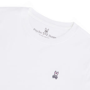 T-Shirt pour homme par Psycho Bunny | Classic B6U014CRPC Blanc | Machemise.ca, vêtements mode pour hommes