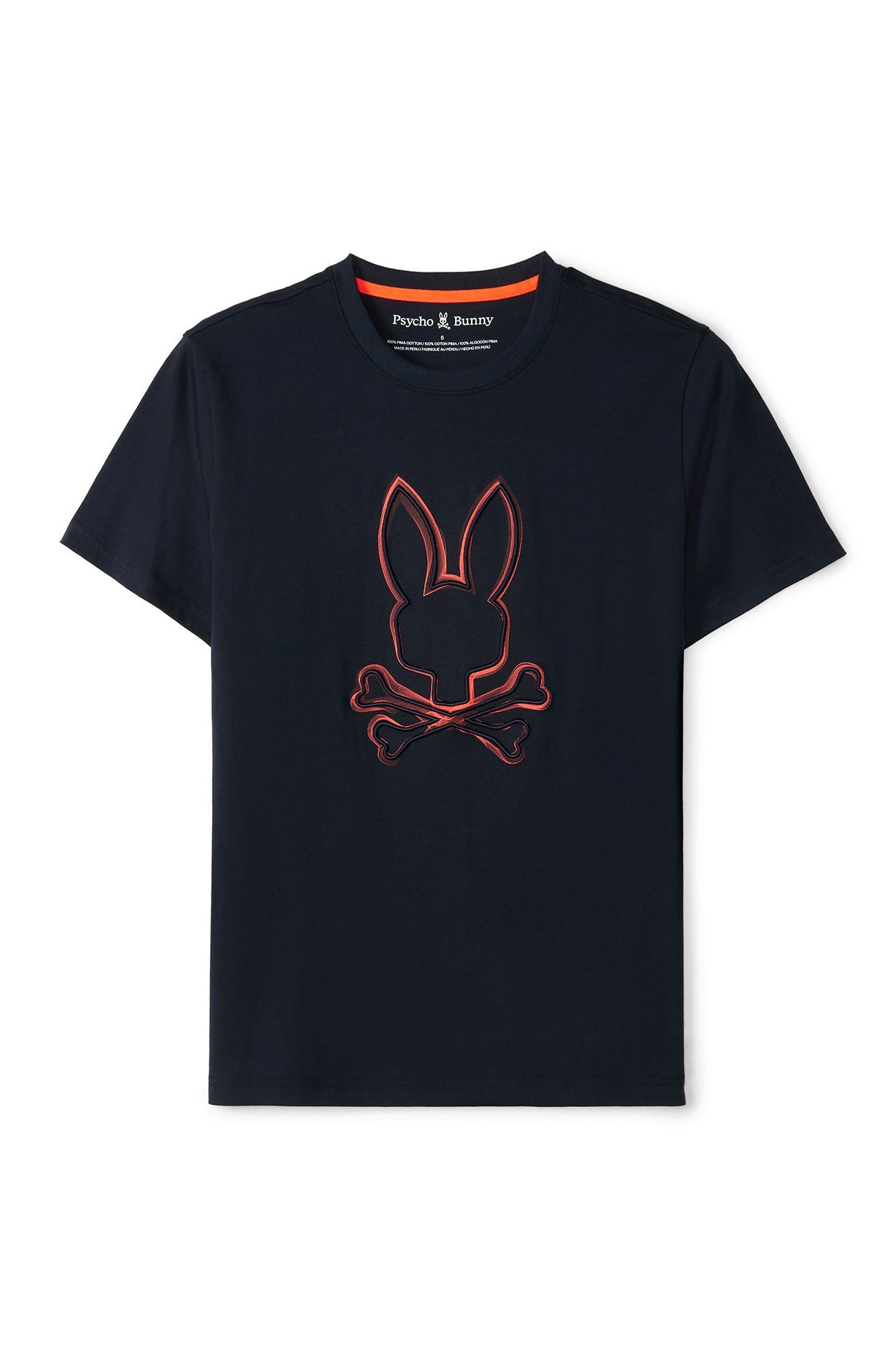 T-Shirt pour homme par Psycho Bunny | Vincent B6U713D200 Marine | Machemise.ca, vêtements mode pour hommes