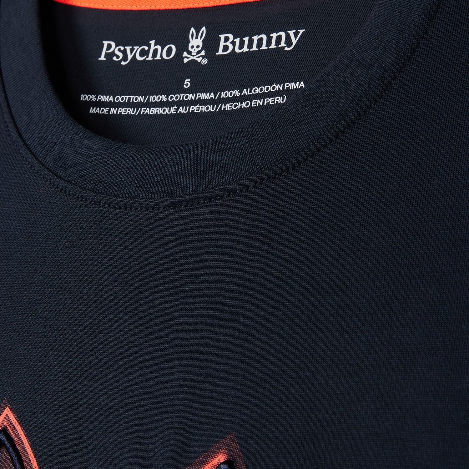 T-Shirt pour homme par Psycho Bunny | Vincent B6U713D200 Marine | Machemise.ca, vêtements mode pour hommes