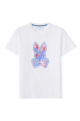 T-Shirt pour homme par Psycho Bunny | Norridge B6U724D200 Blanc | Machemise.ca, vêtements mode pour hommes