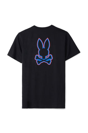 T-Shirt pour homme par Psycho Bunny | Walter B6U735D200 Noir | Machemise.ca, vêtements mode pour hommes