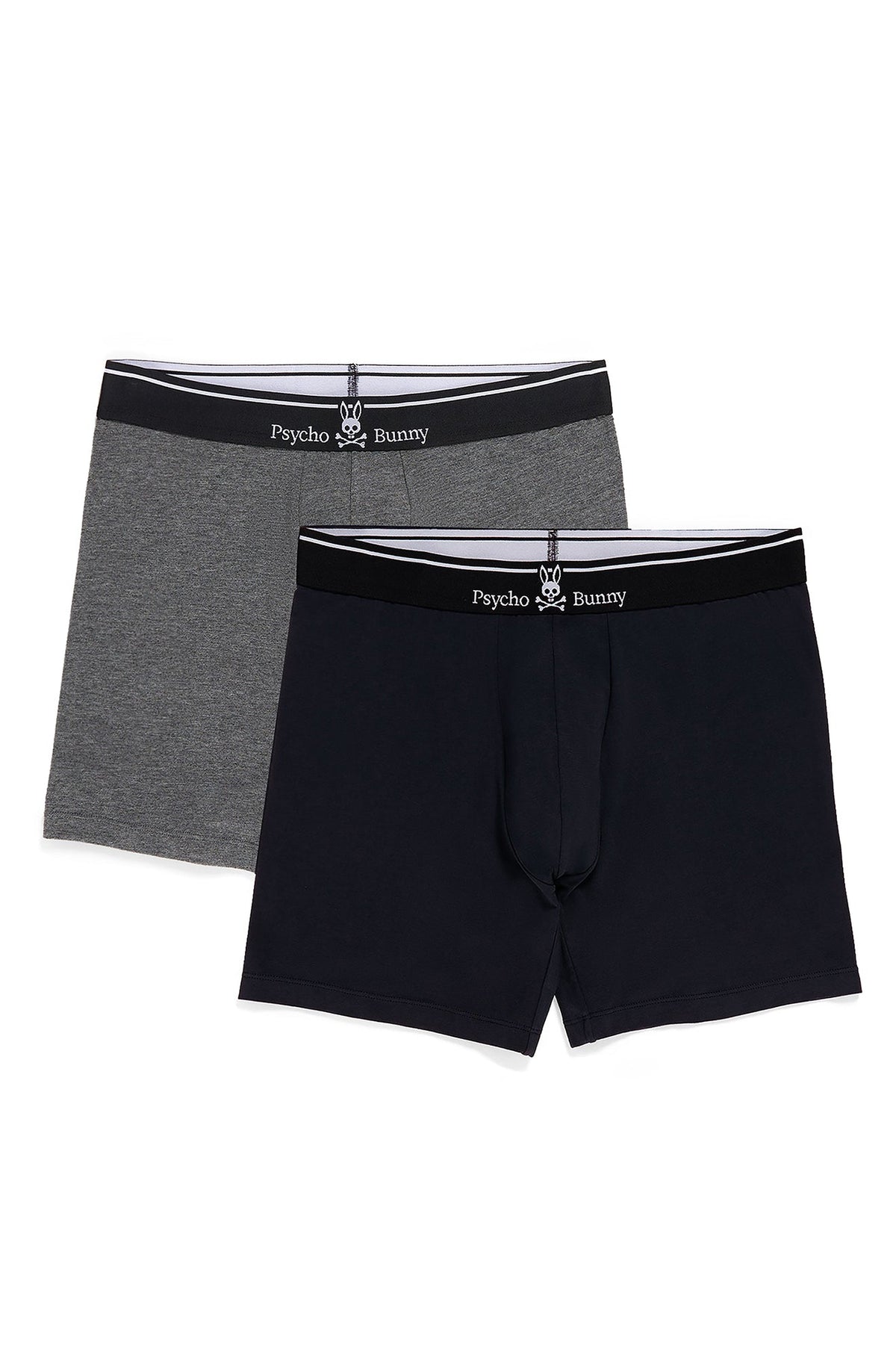 Boite de 2 boxers pour homme par Psycho Bunny | Solid B6V906ARCM 981 | Machemise.ca, vêtements mode pour hommes