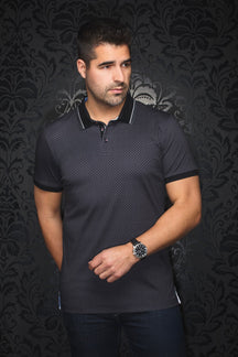 Polo pour homme par Au Noir | FAIRMONT Noir | Machemise.ca, inventaire complet de la marque Au Noir