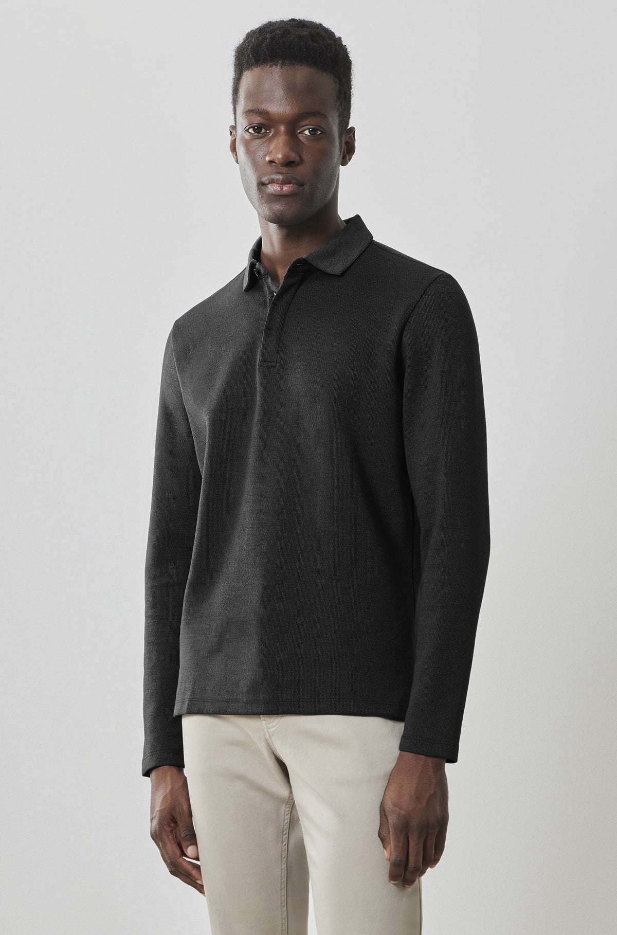 Polo pour homme par Robert Barakett | Gosford RB41423 BLK | Machemise.ca, vêtements mode pour hommes