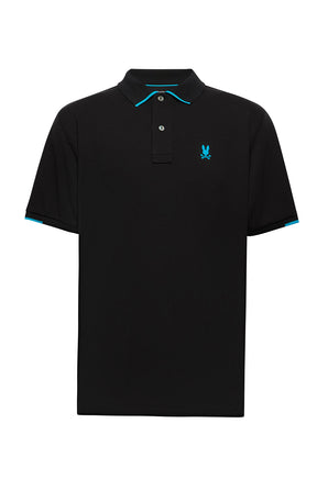 Polo pour homme par Psycho Bunny | B6K503F200 Noir | Machemise.ca, vêtements mode pour hommes