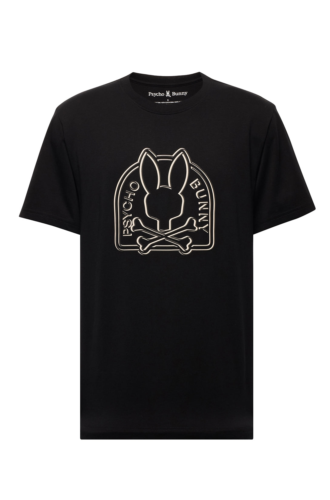 T-shirt pour homme par Psycho Bunny | B6U410F200 Noir | Machemise.ca, vêtements mode pour hommes