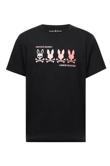 T-shirt pour homme par Psycho Bunny | B6U607F200 Noir | Machemise.ca, vêtements mode pour hommes