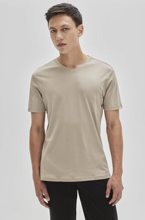 T-Shirt col V pour homme par Robert Barakett | Georgia 23336V TWIN | Machemise.ca, vêtements mode pour hommes