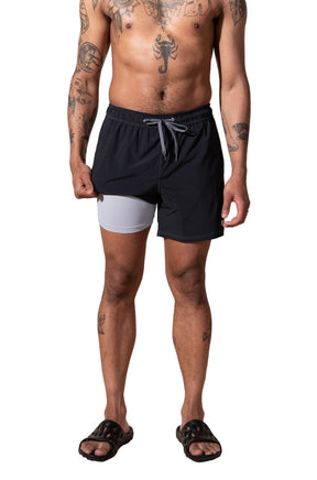 Maillot de bain pour homme par Saxx | Oh Buoy SXSW03L BLK | Machemise.ca, vêtements mode pour hommes